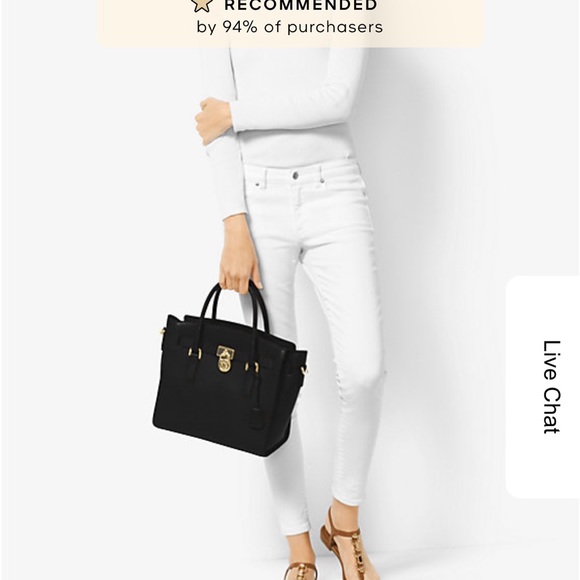 Michael Kors Studio Large EW Hamilton Satchel - Picture 8 of 8